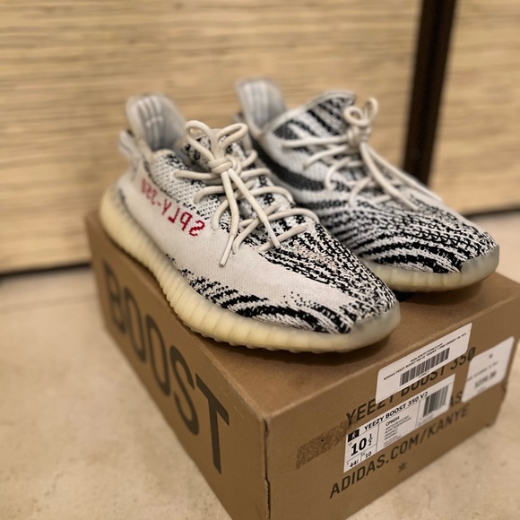 Yeezy Adidas Boost 350 V2 Zebra - Picture 3 of 5